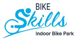 indoor bike park bike skills logo